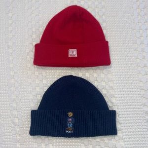 TWO Polo by Ralph Lauren beanies